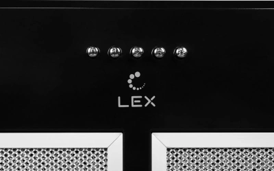 Вытяжка встраиваемая Lex GS Bloc P 900 BL черный управление: кнопочное (1 мотор)