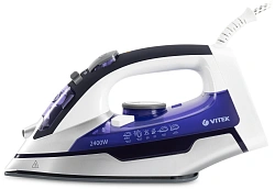 Утюг Vitek VT-1257 2400Вт фиолетовый
