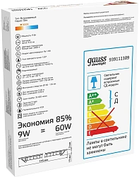 Светильник Gauss (939111109)