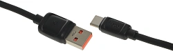 Кабель Hoco X115 51974 USB A (m)-USB-C 1.2м черный