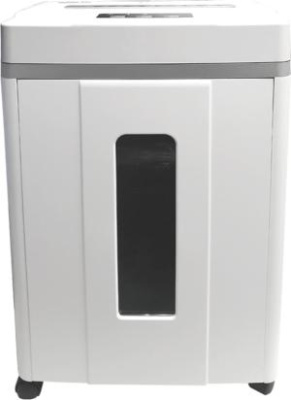 Шредер Office Kit S200TS 0,8x1 белый (секр.P-7) фрагменты 6лист. 25лтр. скобы пл.карты CD