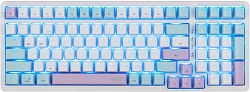 Клавиатура Acer OKW304 механическая белый USB Multimedia for gamer LED (ZL.KBDCC.01V)