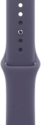 Смарт-часы Apple Watch Series 11 A3331 42мм OLED корп.серебристый Sport Band рем.фиолетовый разм.брасл.:M/L (MEU74X/A)