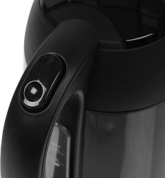 Чайник электрический Bosch TWK3P 1.7л. 2400Вт черный корпус: металл (TWK3P423)