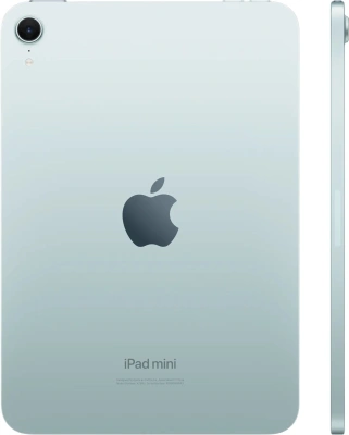 Планшет Apple iPad mini 2024 A2993 A17 Pro 6С RAM8Gb ROM256Gb 8.3" IPS 2266x1488 iOS голубой 12Mpix 12Mpix BT WiFi 10hr