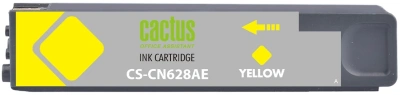 Картридж струйный Cactus CS-CN628AE №971XL желт.пигм. (110мл) для HP DJ Pro X476dw/X576dw/X451dw
