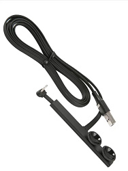 Кабель USAMS-U39 УТ000019993 USB (m)-Lightning (m) 1м черный