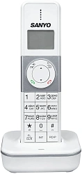 Р/Телефон Dect Sanyo RA-SD1102RUWH белый/серебристый АОН