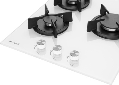 Газовая варочная поверхность Weissgauff HG 430 WGH белый