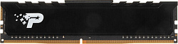 Память DDR4 8Gb 2400MHz Patriot PSP48G240081H1 Signature RTL PC4-19200 CL17 DIMM 288-pin 1.2В single rank с радиатором Ret