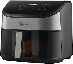 Аэрогриль Midea MAF-CY55WK 5.5л 2250Вт черный/серебристый