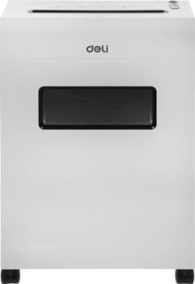 Шредер Deli Touch E9921-EU белый (секр.P-4) фрагменты 6лист. 16лтр. скрепки скобы пл.карты