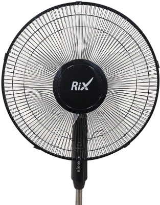 Вентилятор напольный RIX RSF-4500R 45Вт скоростей:3 ПДУ черный