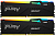 Память DDR5 2x16GB 6400MHz Kingston KF564C32BBEAK2-32 Fury Beast RGB RTL Gaming PC5-51200 CL32 DIMM 288-pin 1.4В kit single rank с радиатором Ret