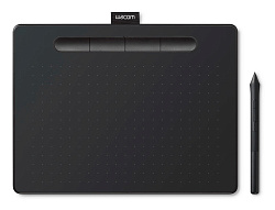 Графический планшет Wacom Intuos M CTL-6100K-B USB черный