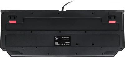 Клавиатура A4Tech Bloody B120N черный USB Multimedia for gamer LED (подставка для запястий) (B120N)