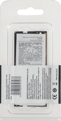 Память DDR4 16GB 3200MHz Hikvision HSC416S32Z1/16G HIKSEMI OEM PC4-25600 CL22 SO-DIMM 260-pin 1.2В OEM
