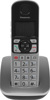 Р/Телефон Dect Panasonic KX-TGE510RUS серебристый АОН