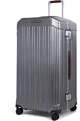 Чемодан Piquadro PQ-LM BV5213PQLM/NCU 42x37x80см 102л. 5.6кг. поликарбонат/натур.кожа серебристый