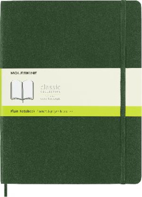 Блокнот Moleskine CLASSIC SOFT QP623K15 XLarge 190х250мм 192стр. нелинованный мягкая обложка зеленый