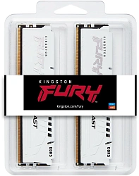 Память DDR5 2x32GB 5600MHz Kingston KF556C40BWK2-64 Fury Beast XMP RTL Gaming PC5-44800 CL40 DIMM 288-pin 1.25В dual rank с радиатором Ret
