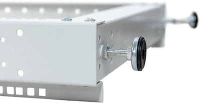 Стойка двухрамная NTSS NTSS-2POR24U/600-1000 24U 550ммx1000мм 600кг серый