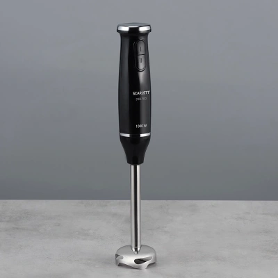 Блендер погружной Scarlett SC-HB42F12 1000Вт черный