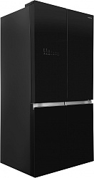 Холодильник Hitachi R-WB720VUC0 GBK 3-хкамерн. черный стекло инвертер