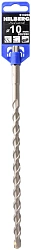 Бур Hilberg S10260 по бетону Д=10мм Дл=260мм для дрелей/перфораторов