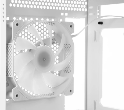 Корпус Formula Air Power G5 Plus белый без БП ATX 2xUSB2.0 audio bott PSU