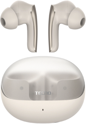 Гарнитура внутриканальные Tecno SC02 белый беспроводные bluetooth в ушной раковине (SC02 WHITE)