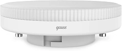 Лампа светодиодная Gauss 8Вт цок.:GX53 таблетка 220B св.свеч.бел.теп. Tablet (упак.:10шт) (108008108)