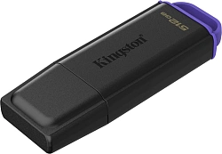 Флеш Диск Kingston 512GB DataTraveler Exodia DTXG2/512GB USB3.0 черный/фиолетовый