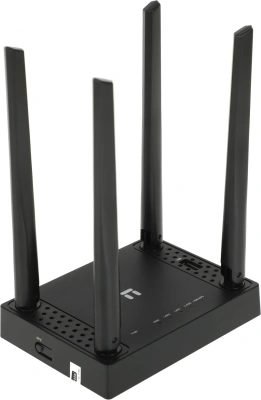 Роутер беспроводной Netis N5 AC1200 10/100BASE-TX/4G ready черный