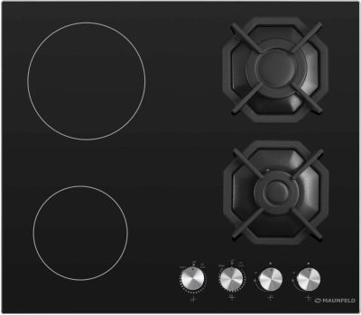 Газовая варочная поверхность Maunfeld EEHG.642VC.2CB/KG черный