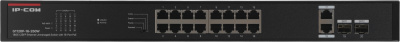 Коммутатор IP-Com G1120P-16-250W (L2) 18x1Гбит/с 2SFP 16PoE 230W неуправляемый