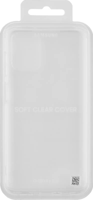 Чехол (клип-кейс) Samsung для Samsung Galaxy A12 Soft Clear Cover прозрачный (EF-QA125TTEGRU)
