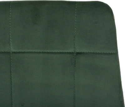 Стул для дома Бюрократ CH-K1 зеленый Holland 30 металл черный на ножках (CH-K1_1/HL30)