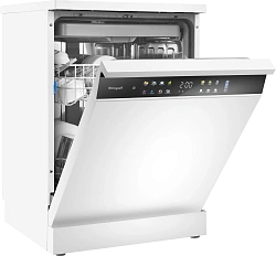 Посудомоечная машина Weissgauff DW 6039 Touch Dual Wash белый/черный (полноразмерная)