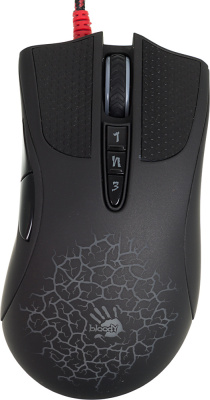 Мышь A4Tech Bloody AL90 Blazing черный лазерная 12000dpi USB3.0 8but (AL90 ACTIVATED)