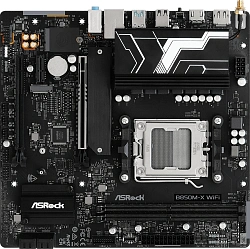 Материнская плата Asrock B850M-X WIFI R2.0 Socket AM5 AMD B850 2xDDR5 mATX AC`97 8ch(7.1) 2.5Gg RAID+HDMI+DP