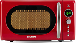 Микроволновая Печь Hyundai HYM-D3037 20л. 700Вт красный/серебристый