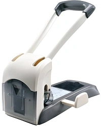 Дырокол Kw-Trio Lever-Tech HD 9546 макс.:100лист. металл/пластик серый отв.:2 с линейкой
