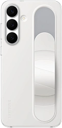 Чехол (клип-кейс) Samsung для Samsung Galaxy S25 FE Grip Case белый (EF-GS731CWEGRU)