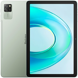 Планшет Blackview Tab60 Pro T606 (1.6) 8C RAM8Gb ROM128Gb 10.1" IPS 1280x800 4G Android 14 зеленый 8Mpix 5Mpix BT WiFi microSD 1Tb 7700mAh 450hrs
