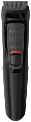 Триммер Philips Series 3000 MG3710/33 черный (насадок в компл:6шт)