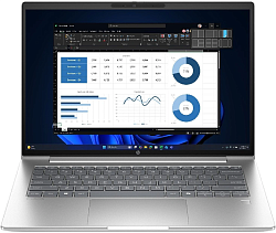 Ноутбук HP ProBook 4 G1i Core i5 1334U 16Gb SSD512Gb Intel Iris Xe graphics 14" IPS WUXGA (1920x1200) Windows 11 Pro silver WiFi BT Cam (BX7Y0AT)