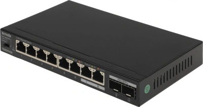 Коммутатор Tenda TEM2010X (L2) 8x2.5Гбит/с 2SFP+ неуправляемый