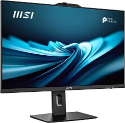 Моноблок MSI Pro AP242P 14M-688RU 23.8" Full HD i7 14700 (2.1) 16Gb SSD512Gb UHDG 770 Windows 11 Pro GbitEth WiFi BT 120W клавиатура мышь Cam черный 1920x1080