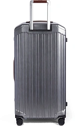 Чемодан Piquadro PQ-LM BV5213PQLM/NCU 42x37x80см 102л. 5.6кг. поликарбонат/натур.кожа серебристый